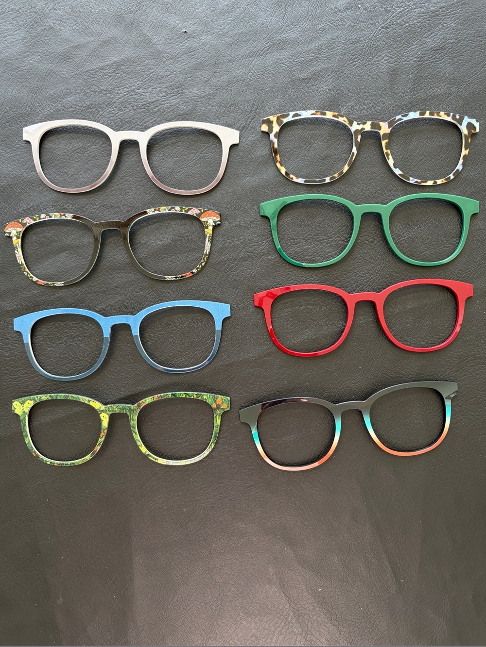 PAIR magnetic eyeglass toppers for REESE frame Set of 8